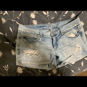 American Eagle Denim Shorts size 8